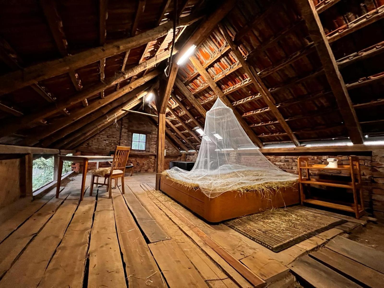 Heuhotel Farm Own Sleeping Bag Free Wifi Hausbreitenbach 객실 사진